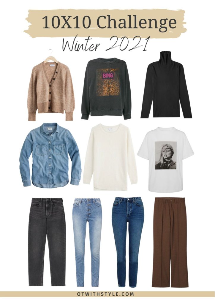 ten items for winter capsule