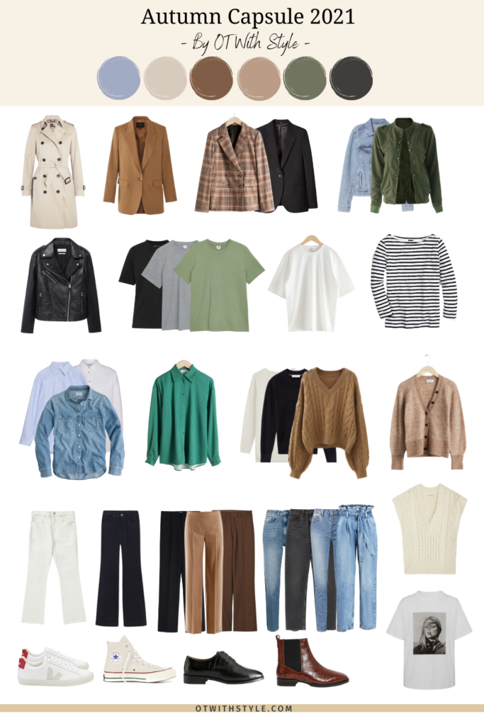 Autumn 2021 Capsule Wardrobe - OT With Style