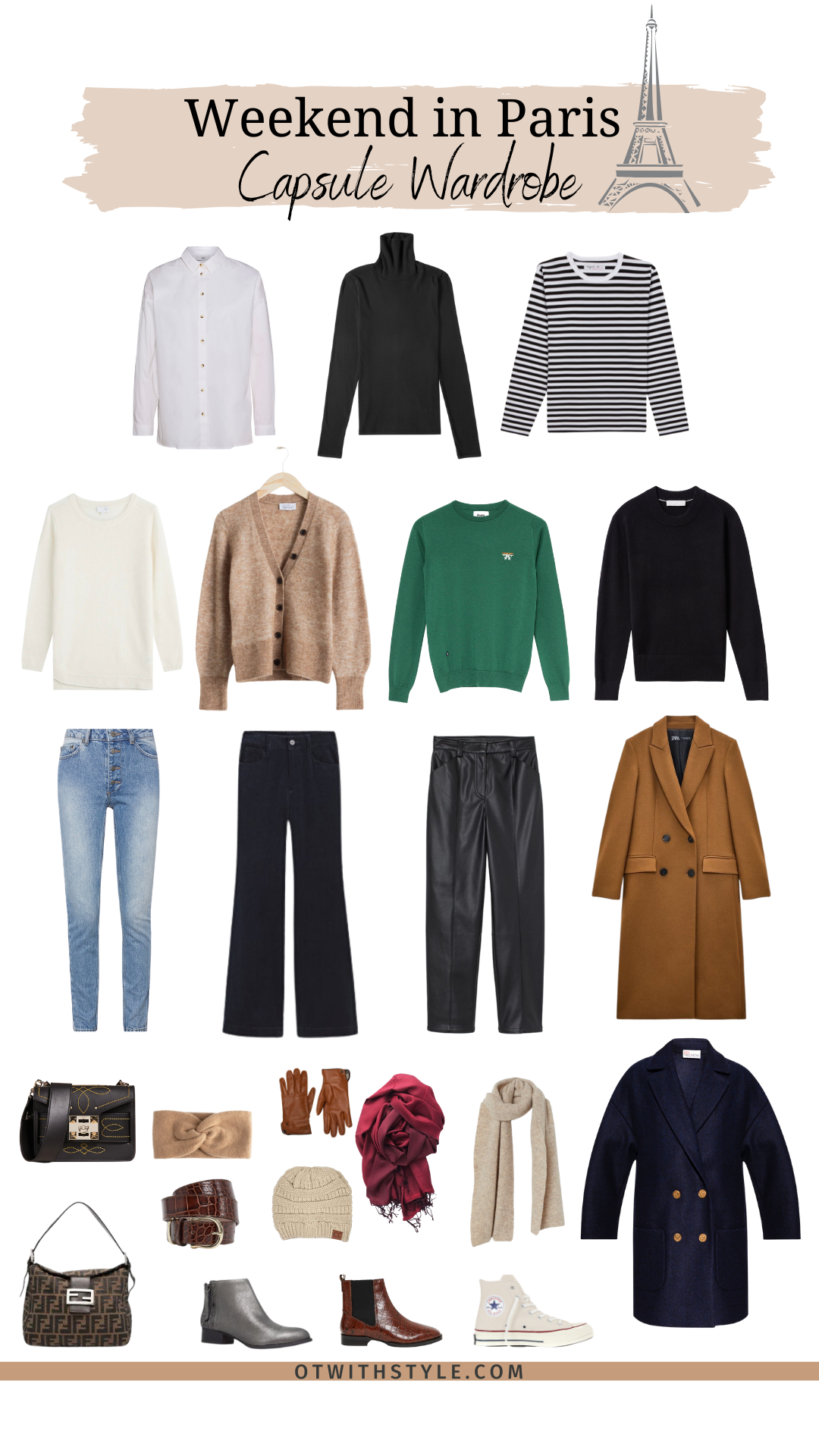 What to wear for a weekend in Paris?