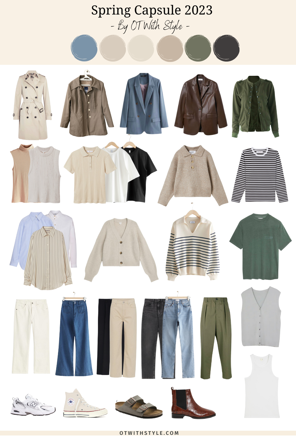 Spring 2023 Capsule Wardrobe - OT With Style